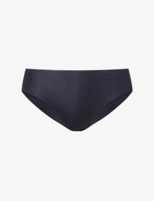 Invisible High-Rise Stretch-Cotton Briefs by HANRO