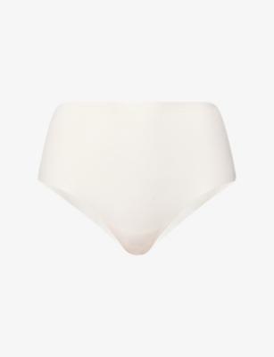 Invisible High-Rise Stretch-Cotton Briefs by HANRO