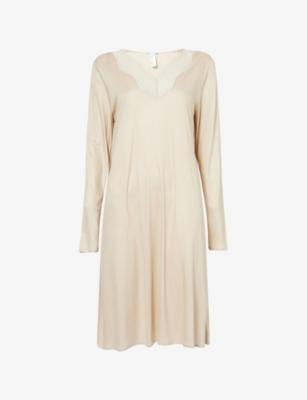 Lilith Long-Sleeves Woven Nightdress by HANRO