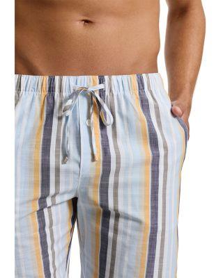 Linen Cotton Printed Short Pajama Pants by HANRO
