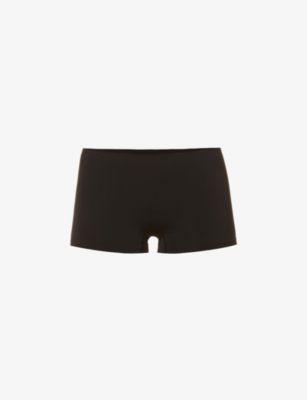 Low-rise stretch-jersey shorts by HANRO