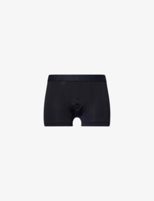 Micro-Touch Branded-Waistband Stretch-Jersey Trunks by HANRO