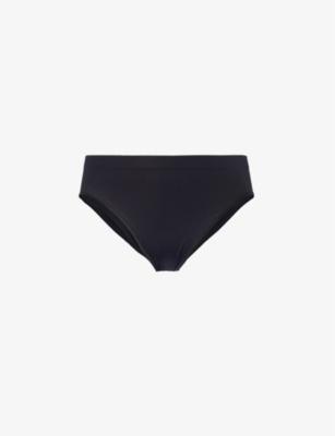 Mid-rise seamless stretch-woven briefs by HANRO