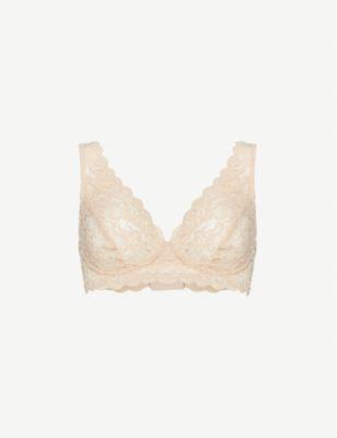 Moments Soft-Cup Stretch-Lace Bra by HANRO