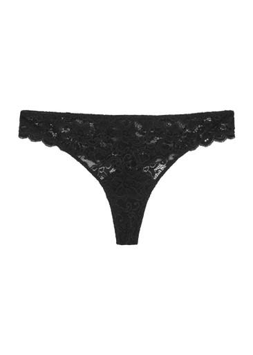 Moments lace thong by HANRO