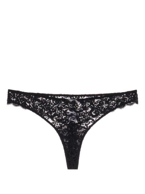 Moments lace thong by HANRO
