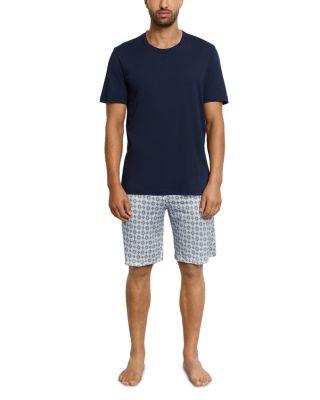 Night and Day Short Sleeve Crewneck Pajama Set by HANRO