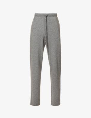 Relaxed-fit straight-leg stretch-woven jogging bottoms by HANRO