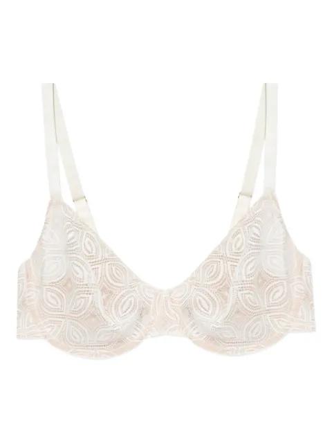 Ruby embroidered bra by HANRO