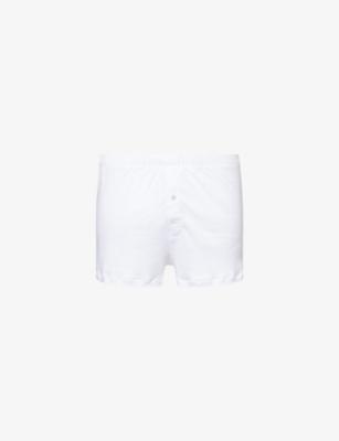Sea Island Cotton Boxer Trunks by HANRO