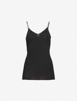 Seamless cotton camisole by HANRO