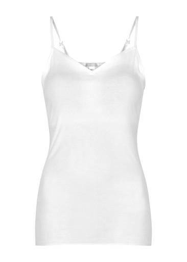 Seamless padded cotton top by HANRO