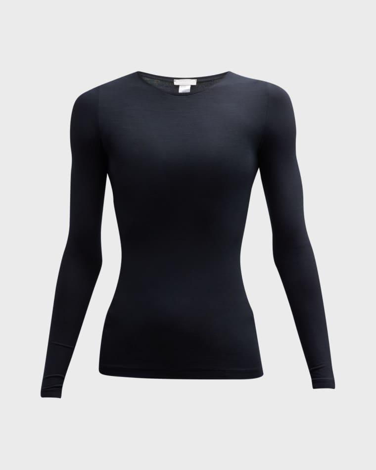 Soft Touch Long-Sleeve Top by HANRO