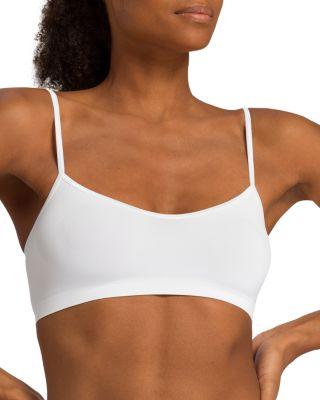 Touch Feeling Spaghetti Crop Top Bralette by HANRO