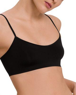 Touch Feeling Spaghetti Crop Top Bralette by HANRO