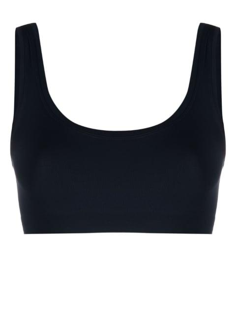 cropped scoop-neck bra by HANRO