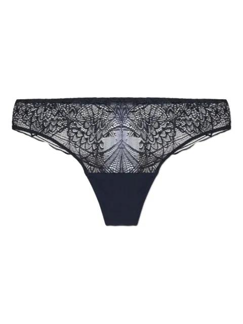 lace-detail thong by HANRO