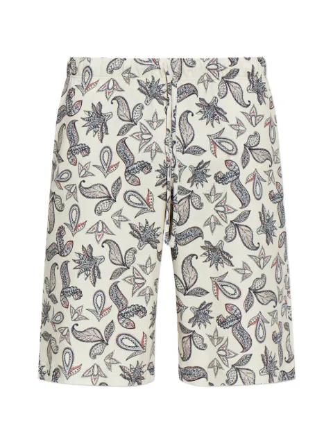 paisley pattern shorts by HANRO