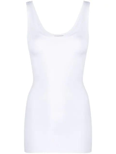 scoop-neck sleeveless top by HANRO