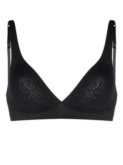 semi-sheer triangle bra by HANRO