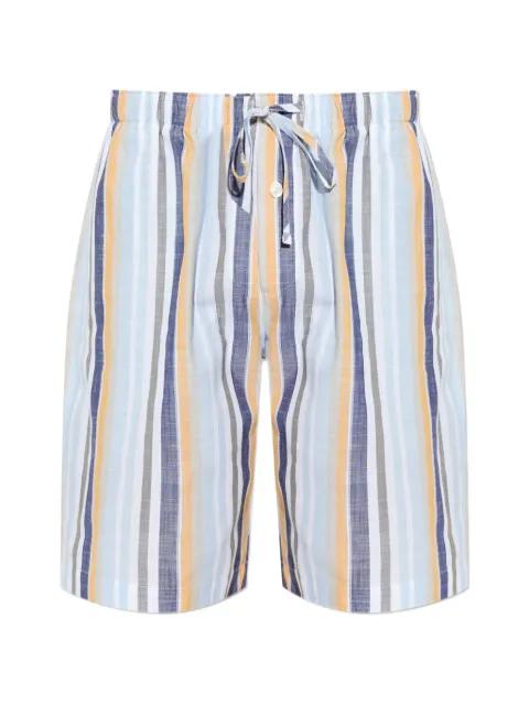 striped drawstring shorts by HANRO