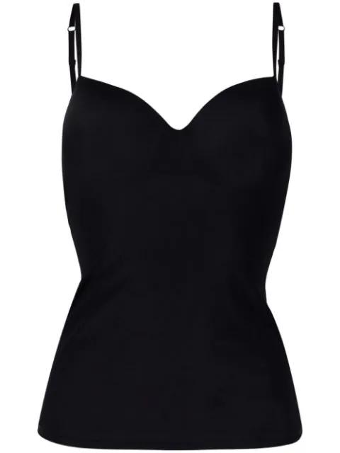 sweetheart-neck underwired camisole by HANRO