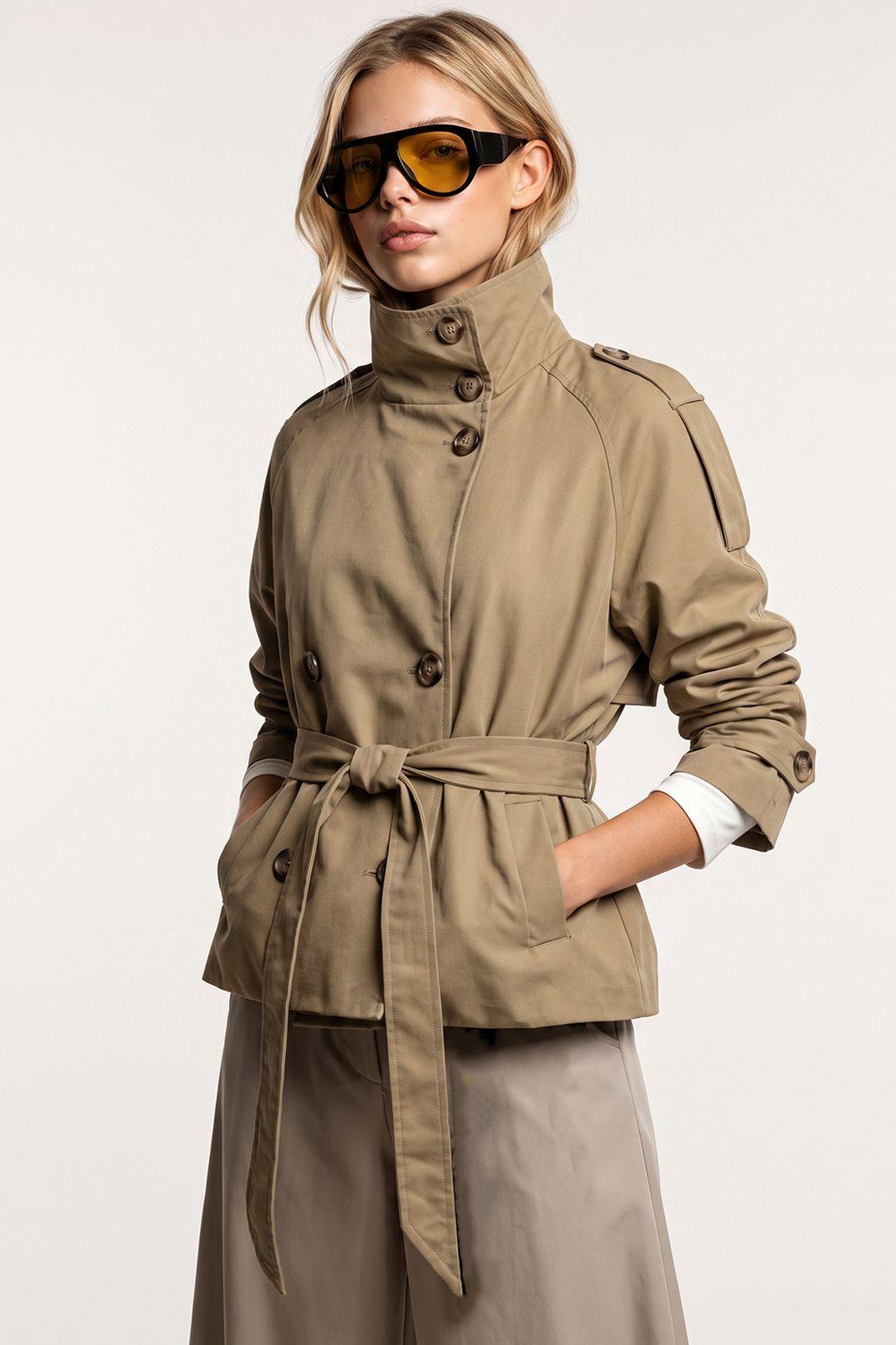 Trench Coat by HAPPINESS ISTANBUL