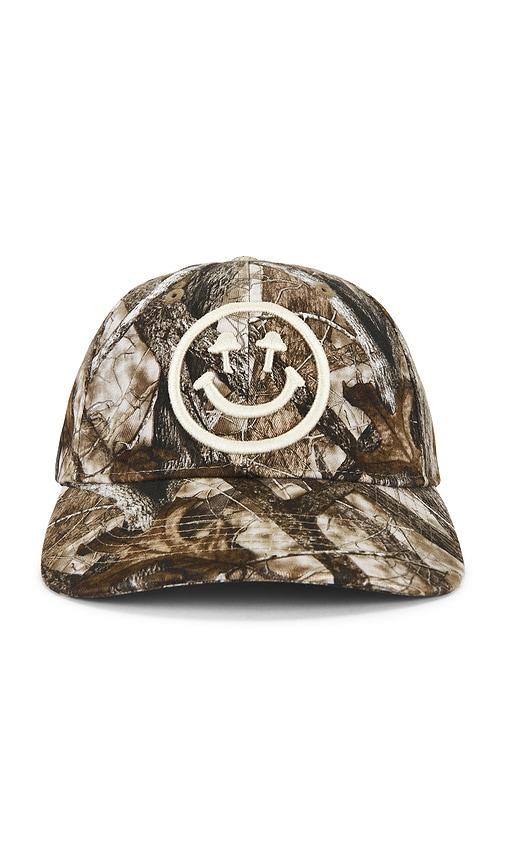 Happy Caps Classic Logo Dad Hat in Green by HAPPY CAPS