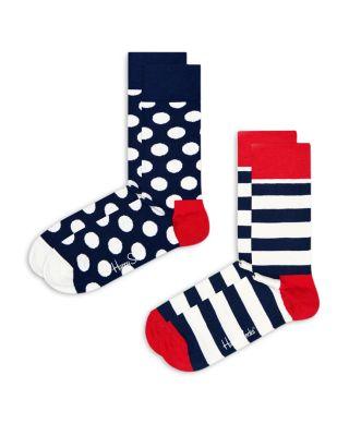 Classic Cotton Blend Crew Socks by HAPPY SOCKS