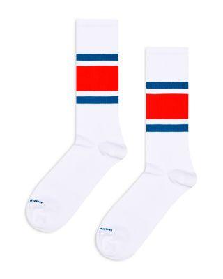 Simple Stripe Sneaker Socks by HAPPY SOCKS