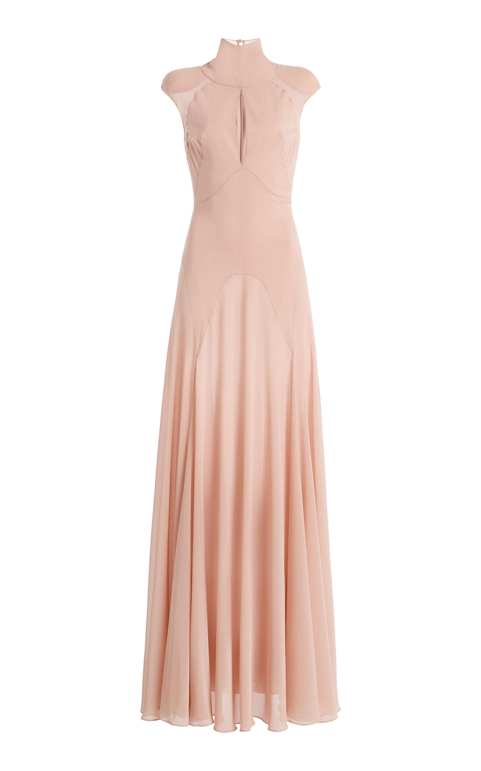 Harithand Amelia Silk Georgette Fluid Maxi Dress - Moda Operandi by HARITHAND