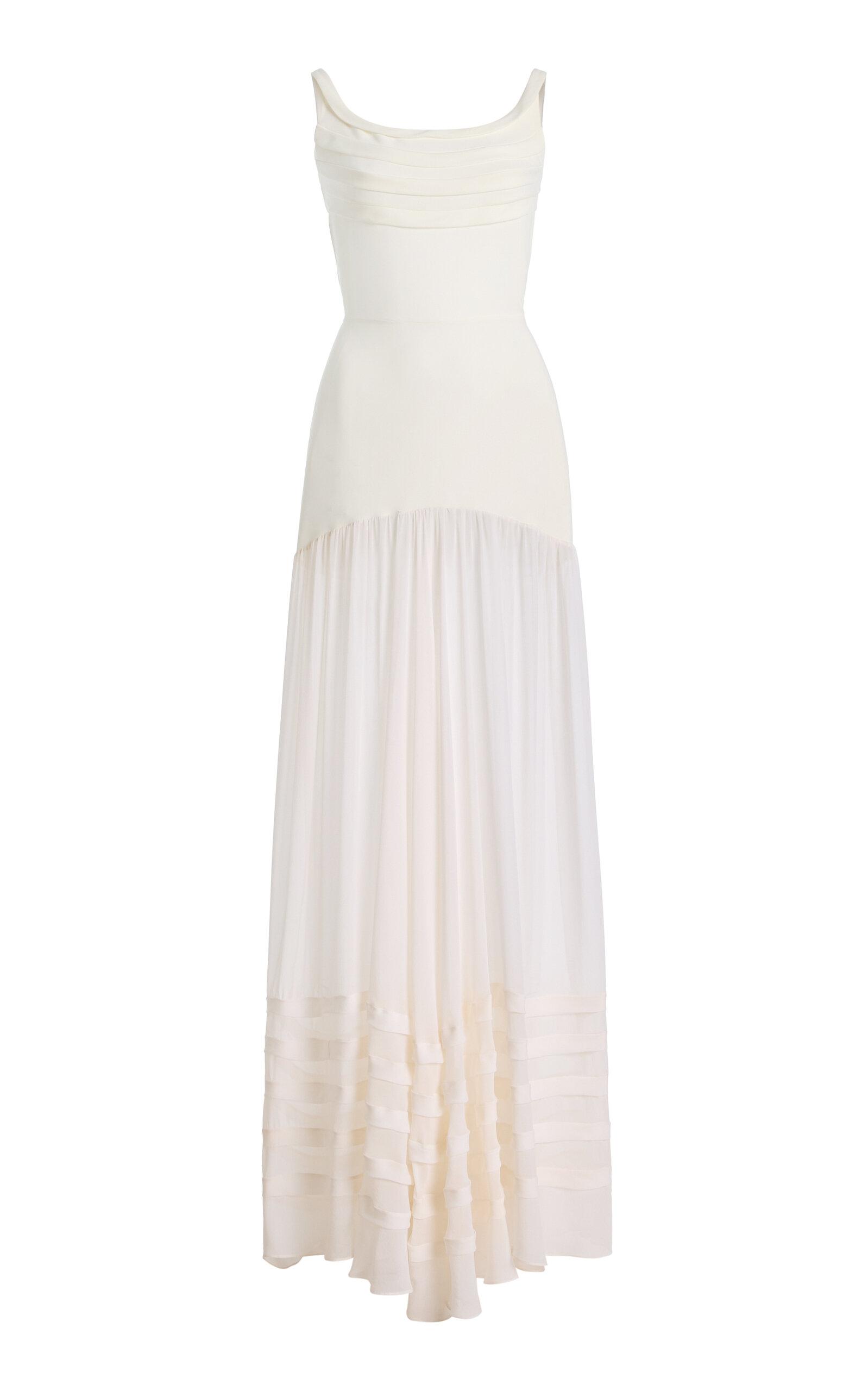 Harithand Teresa Silk Georgette Maxi Dress - Moda Operandi by HARITHAND