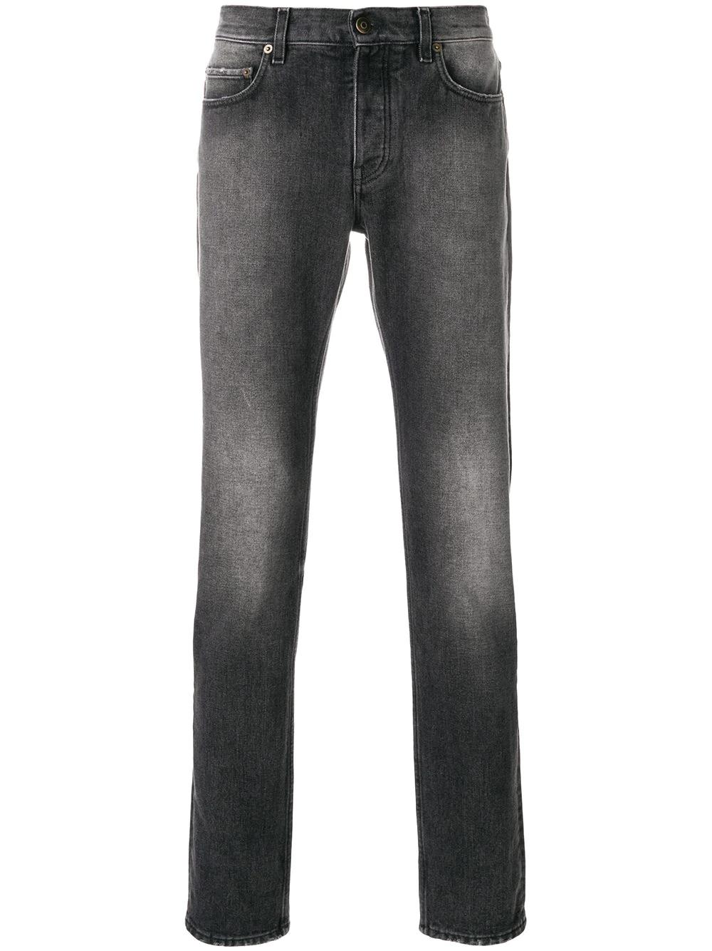 faded-effect cotton jeans by HARMONY PARIS