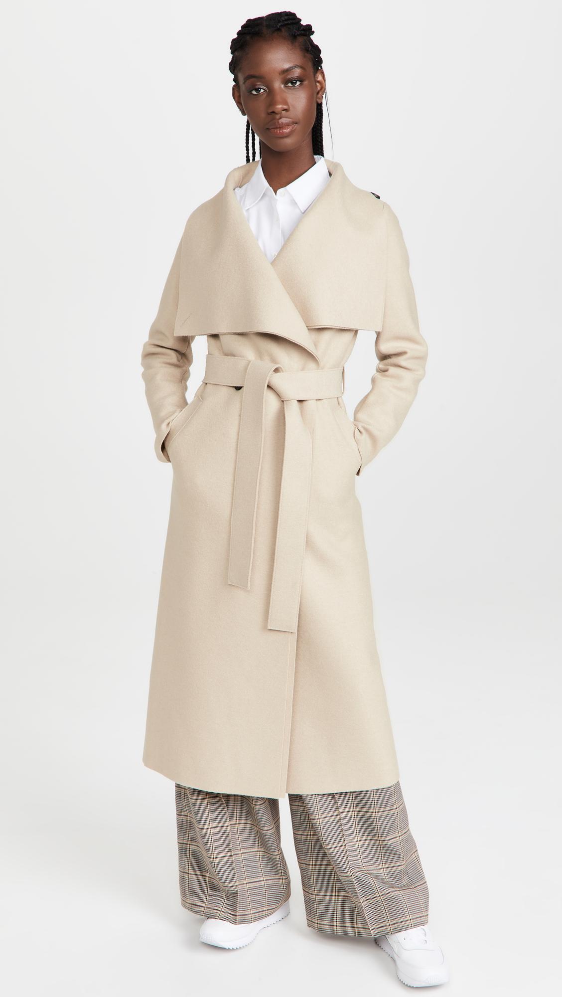 Women Volcano Coat by HARRIS WHARF LONDON