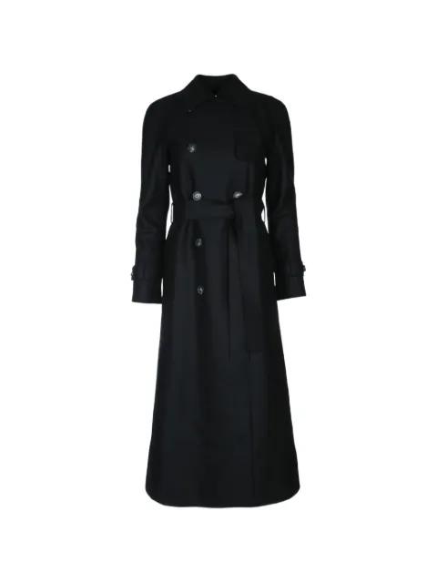 belted trench coat by HARRIS WHARF LONDON
