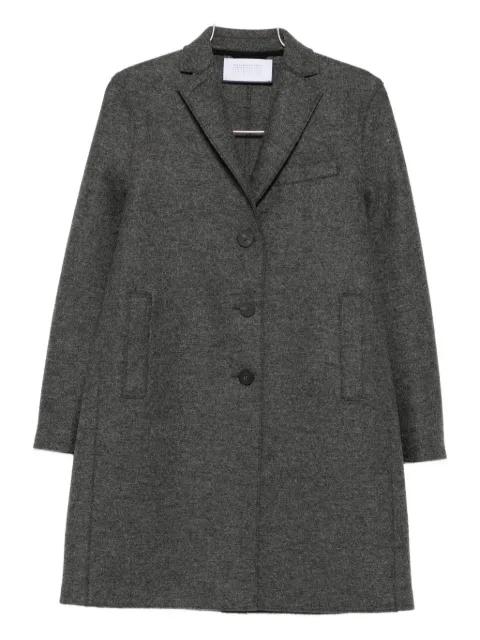 button-front pocket coat by HARRIS WHARF LONDON