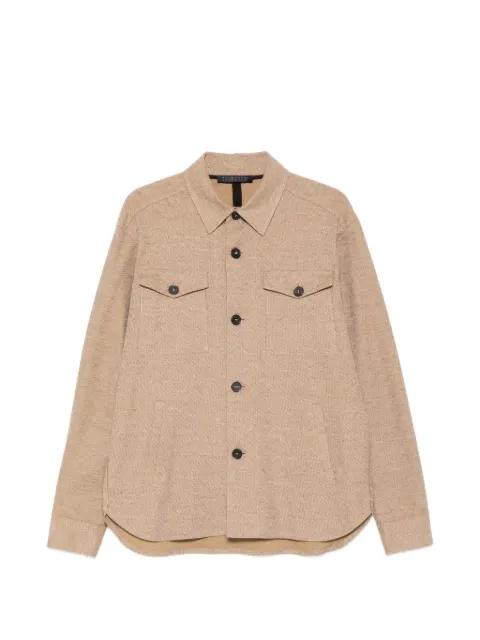 pocket shirt jacket by HARRIS WHARF LONDON