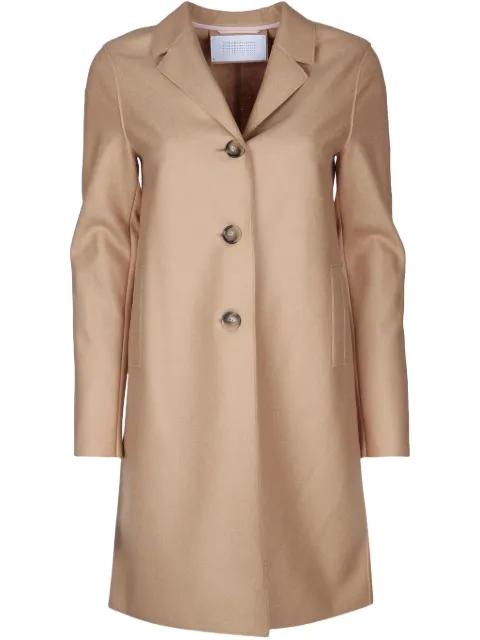 pressed-wool coat by HARRIS WHARF LONDON