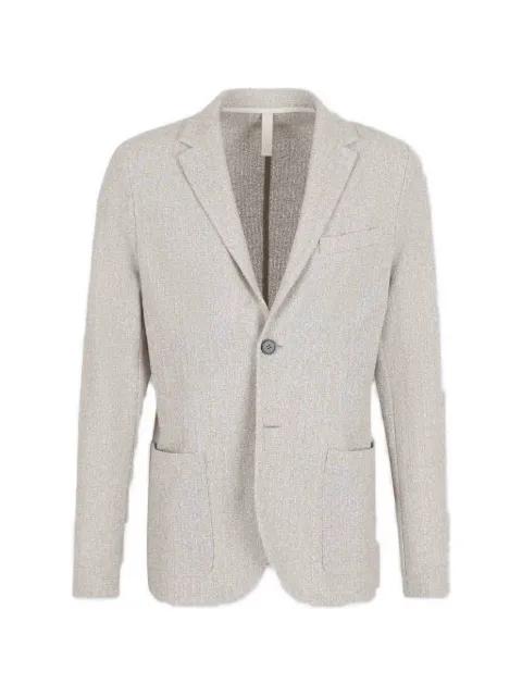 single-breasted blazer by HARRIS WHARF LONDON