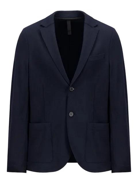single-breasted merino jacket by HARRIS WHARF LONDON
