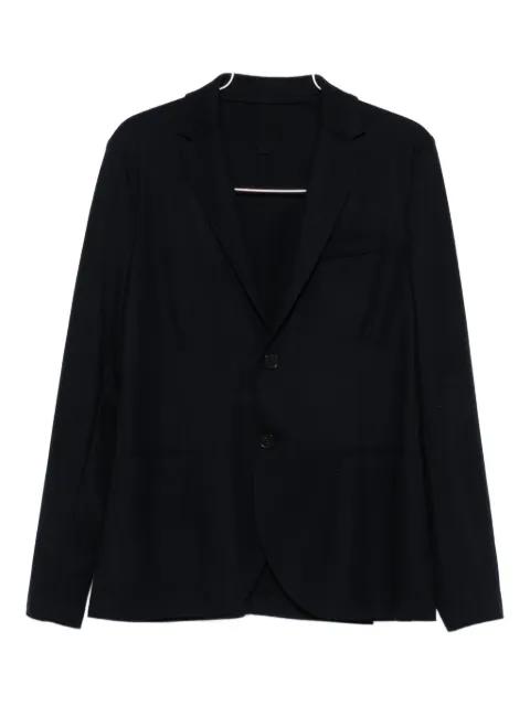 single-breasted wool blazer by HARRIS WHARF LONDON