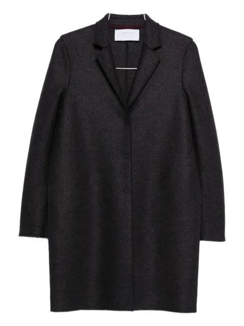 single-breasted wool coat by HARRIS WHARF LONDON