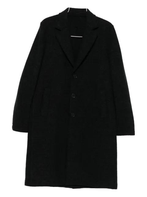 single-breasted wool coat by HARRIS WHARF LONDON
