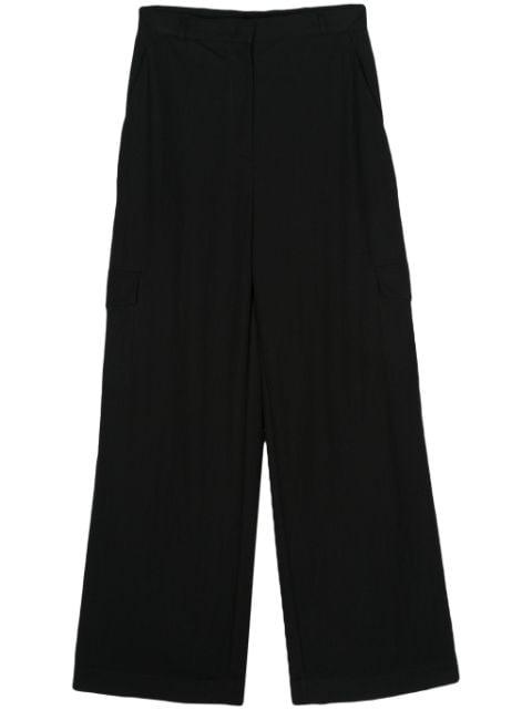 straight-leg cargo trousers by HARRIS WHARF LONDON