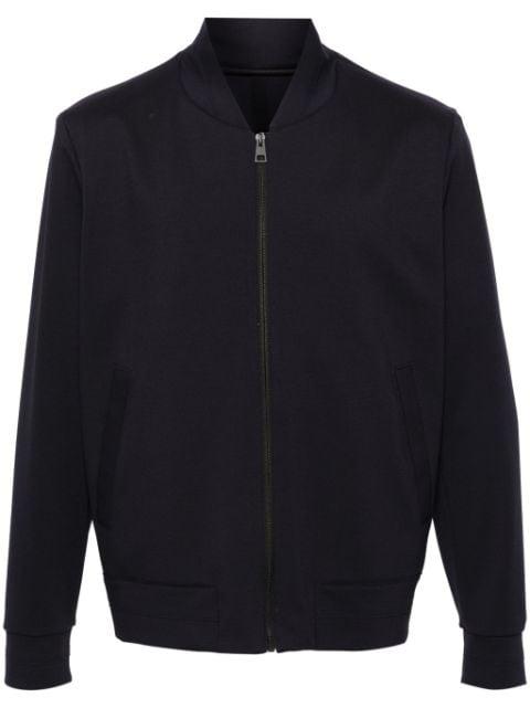 stretch-jersey bomber jacket by HARRIS WHARF LONDON
