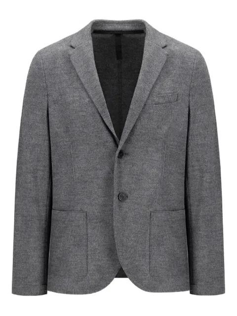 two-button wool blazer by HARRIS WHARF LONDON