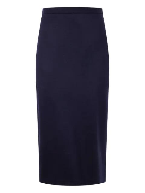 wool skirt by HARRIS WHARF LONDON