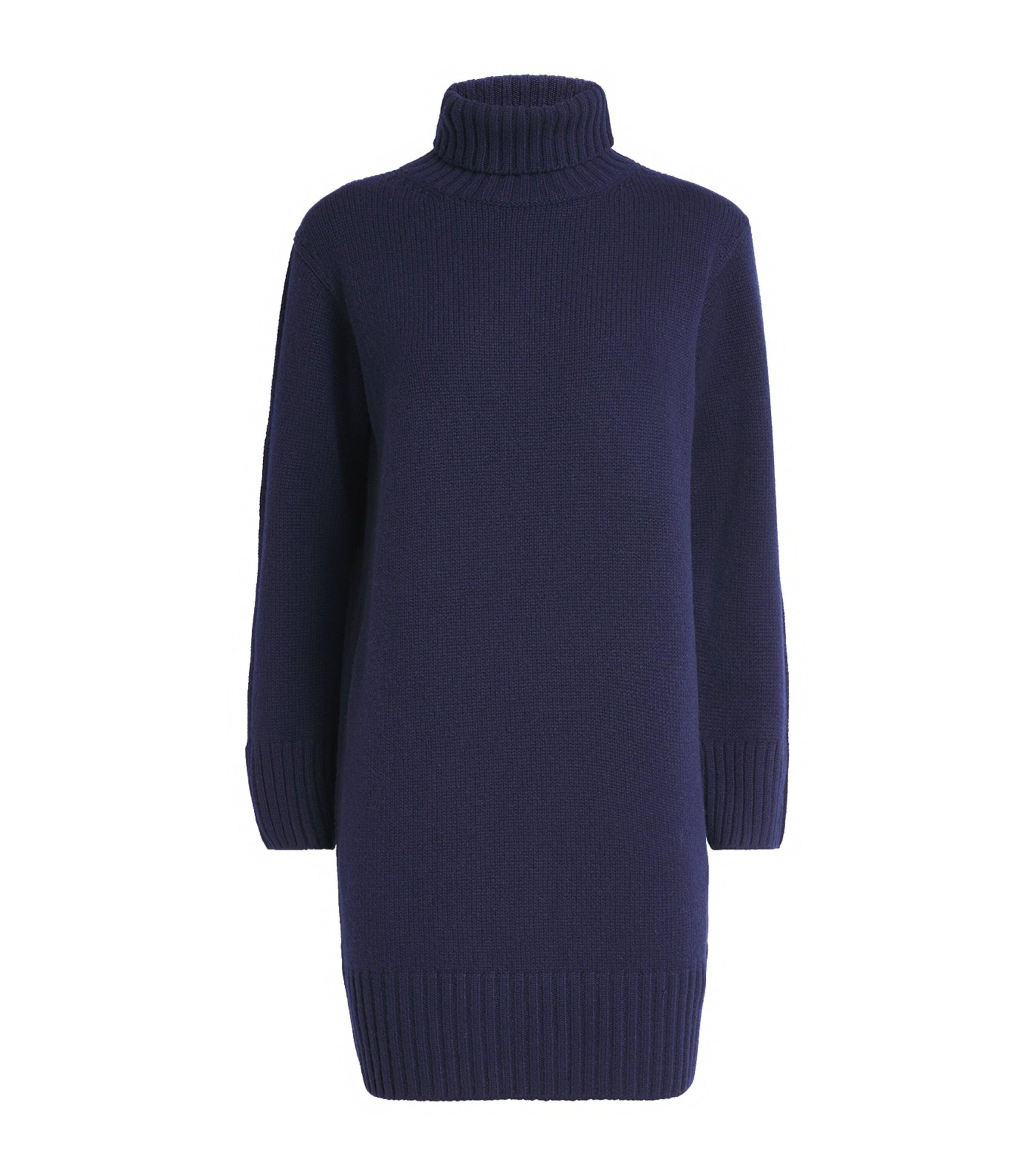 Cashmere Rollneck Mini Dress by HARRODS