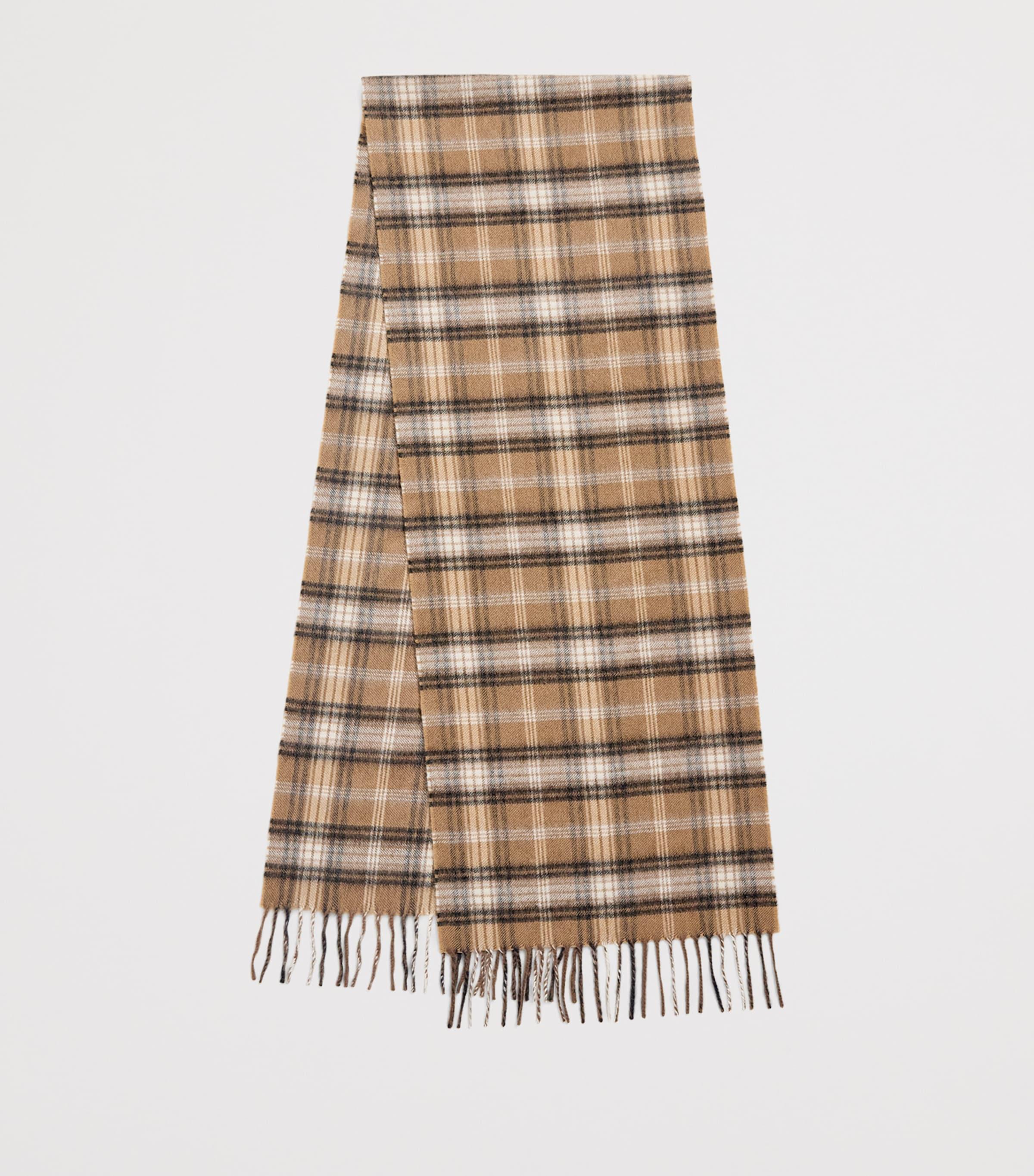 Cashmere Tartan Scarf by HARRODS