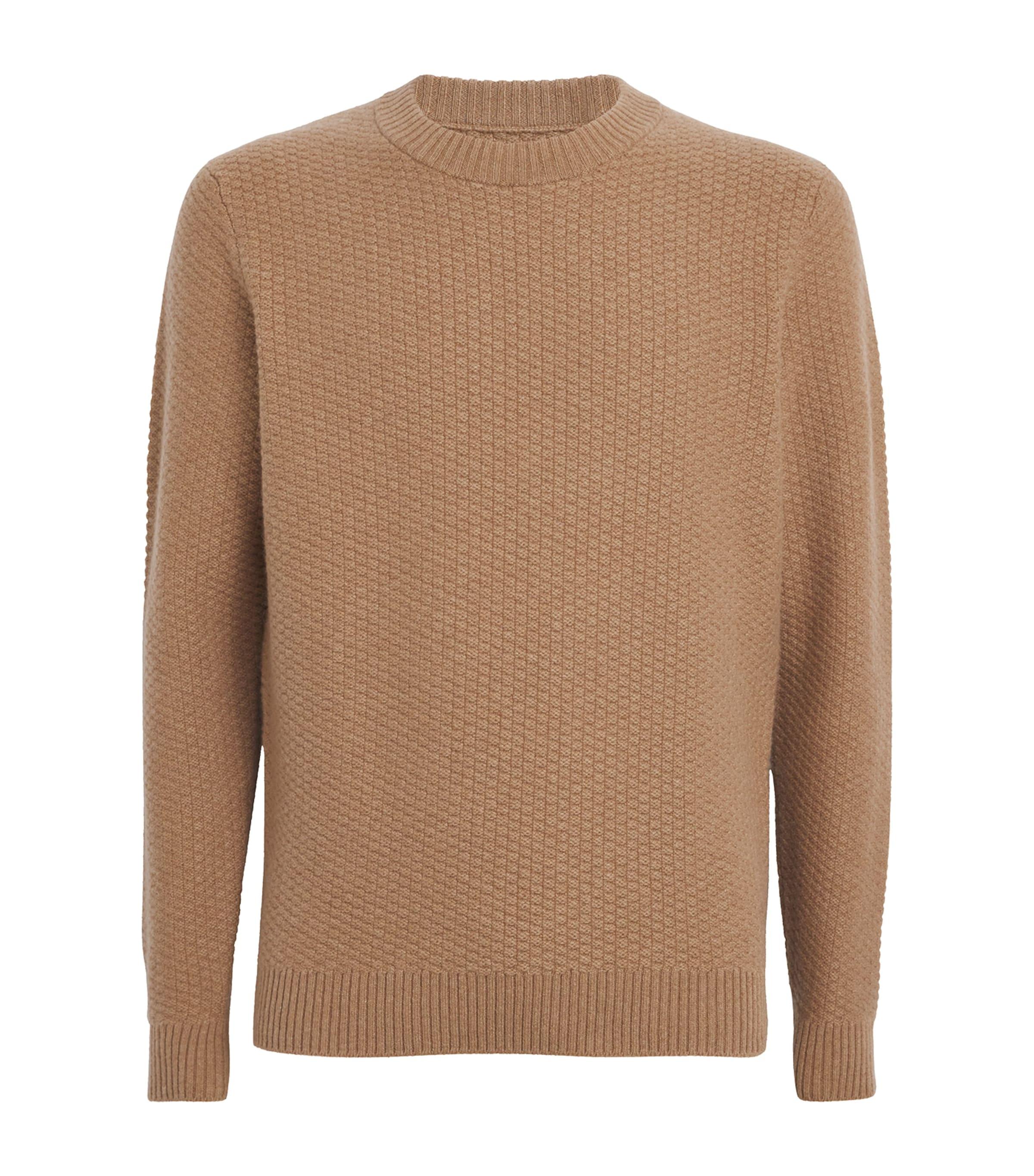 Cashmere Textured Sweater by HARRODS